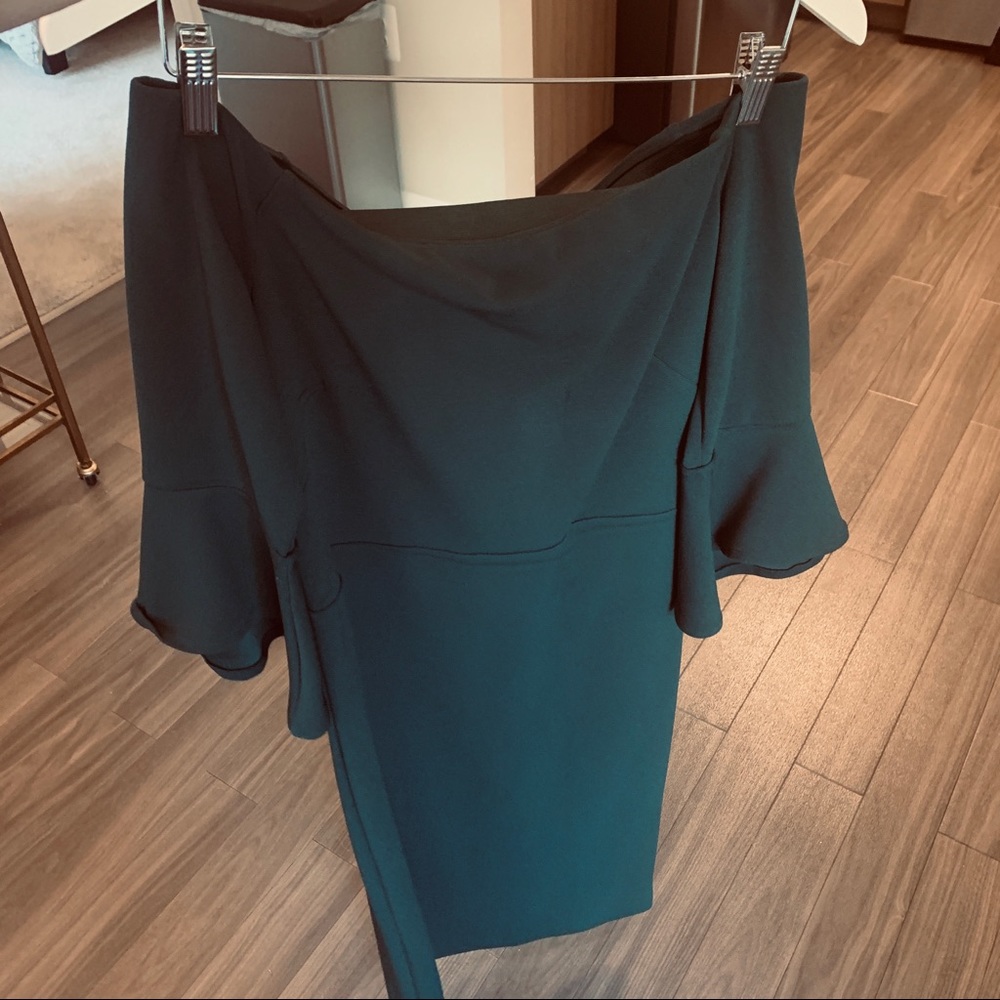 Off Shoulder Midi Dress
